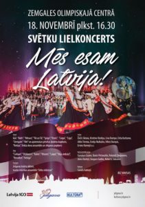 Svētku lielkoncerts “Mēs esam Latvija!”