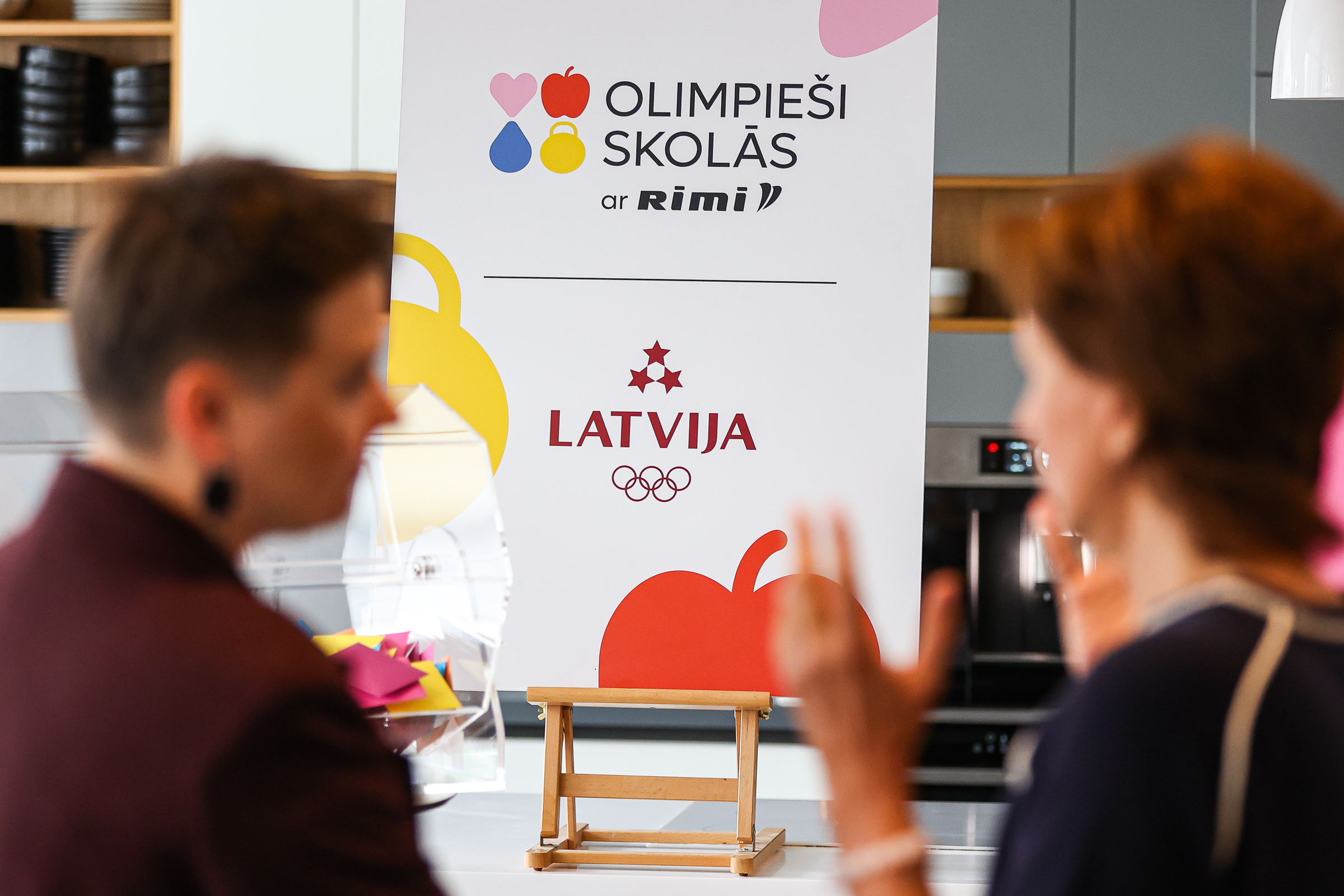 LOK projekts “Olimpieši skolās ar Rimi”